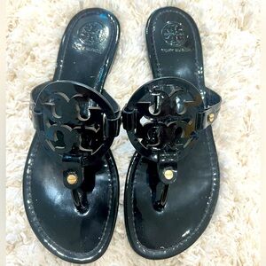 Tory Burch patent leather sandal